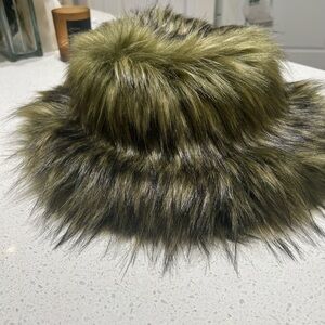 Furry Bucket Green Tyler Lambert Hat